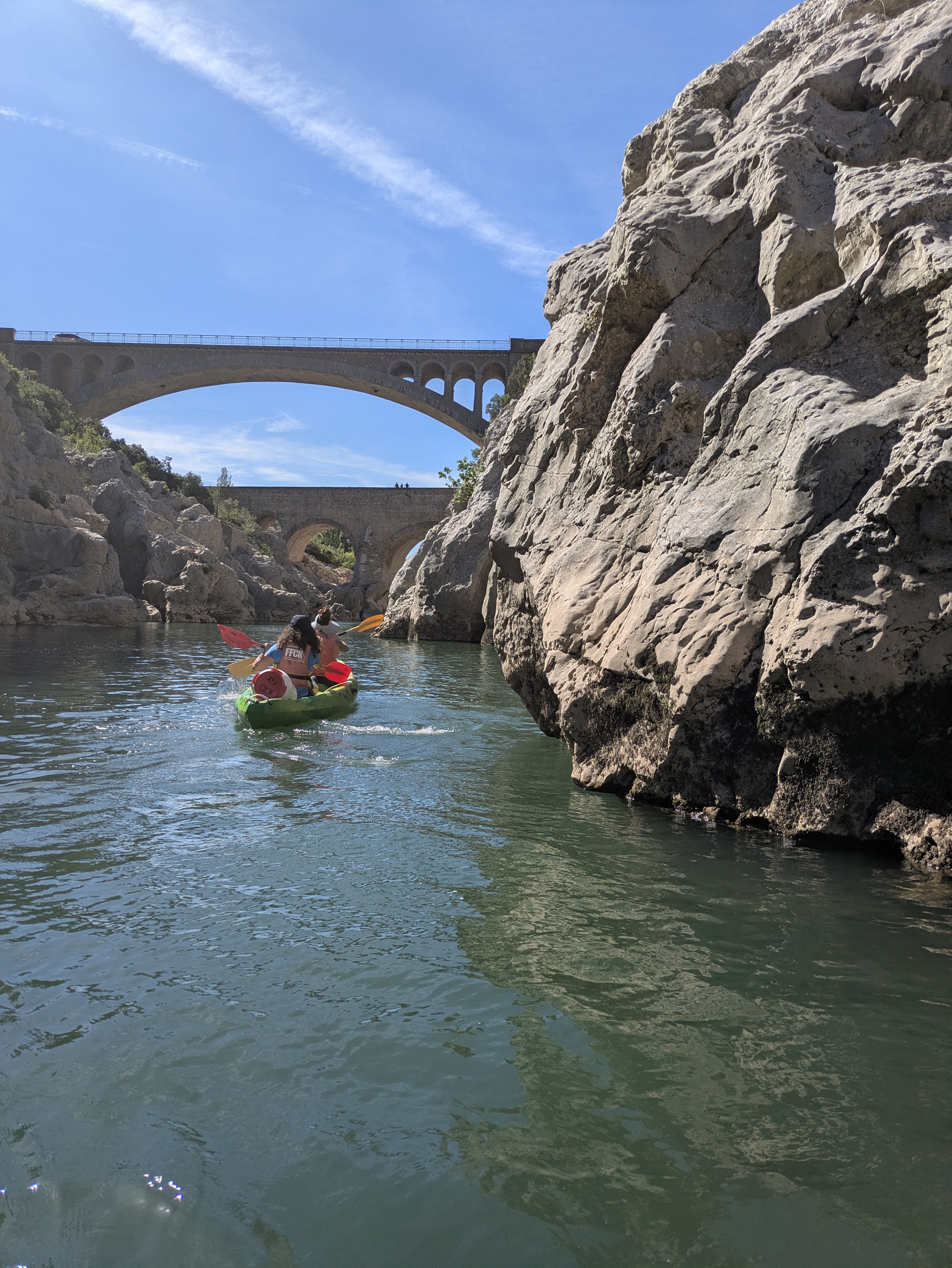 La descente 
du Pont du Diable